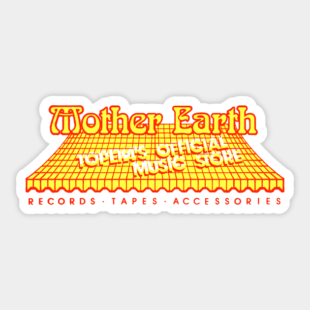 Mother Earth Awning Sticker by TopCityMotherland